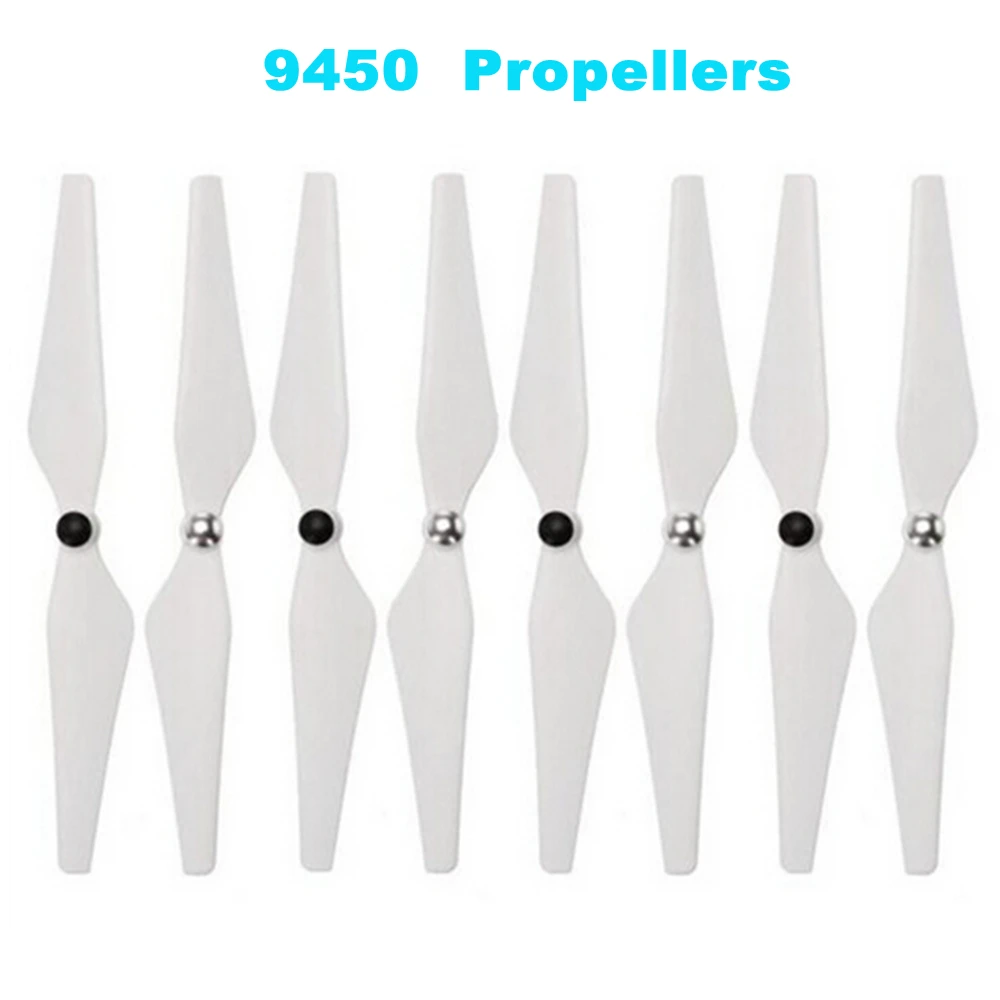 Купи 4 Pairs / 8pcs 9450 Propellers for DJI Phantom 3/2 Drone 9.4 inch CW/CCW Prop Replacement Blade Propeller Self-Tightening Props за 461 рублей в магазине AliExpress