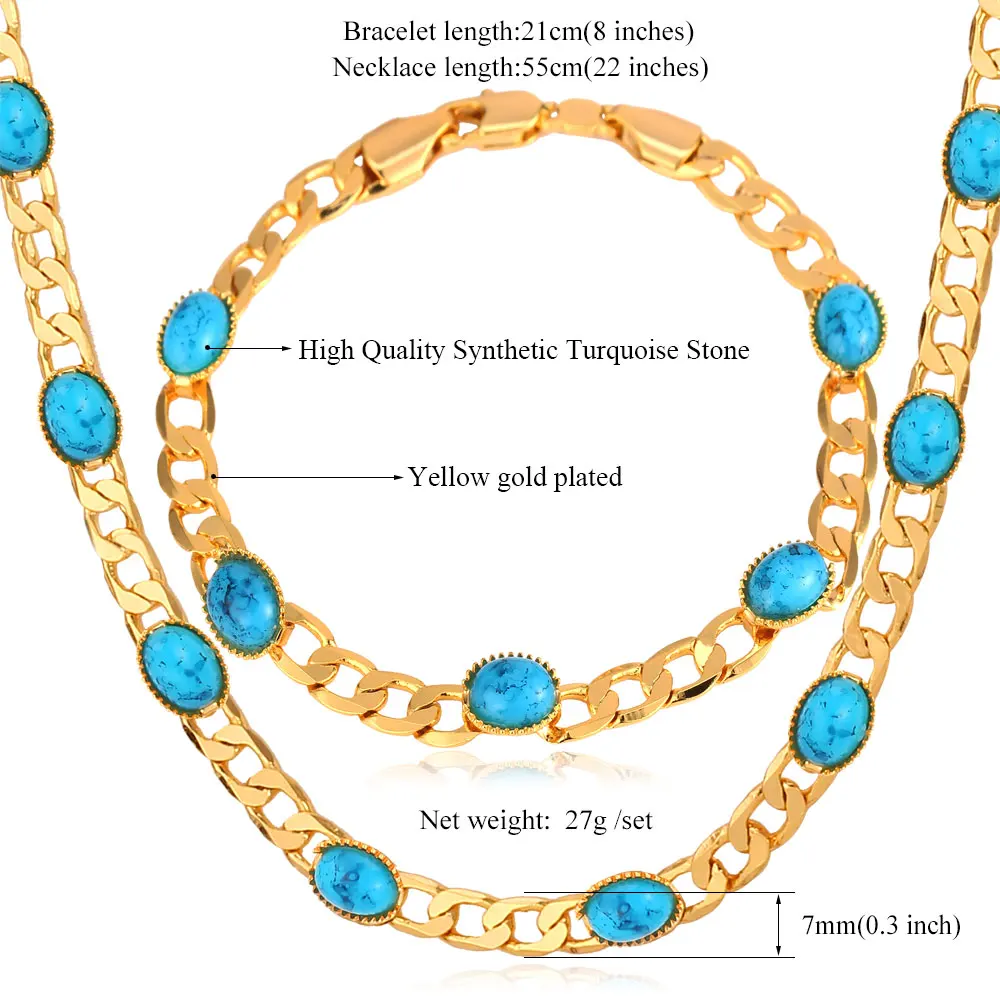 Комплект ювелирных изделий Kpop ожерелье Браслеты Женские золотого цвета модные