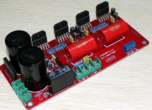 LM3886 BTL 2 0 канальная Плата усилителя мощности/2*100 Вт pre/плата сценического