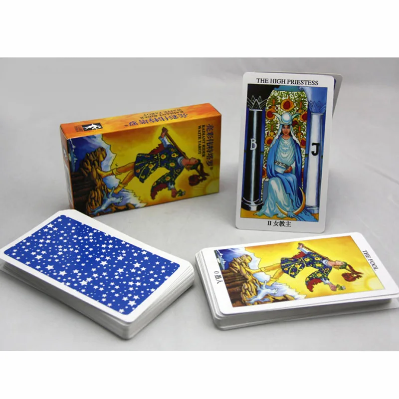 Настольная игра Карты Таро высококачественная бумага 78 шт. карт
