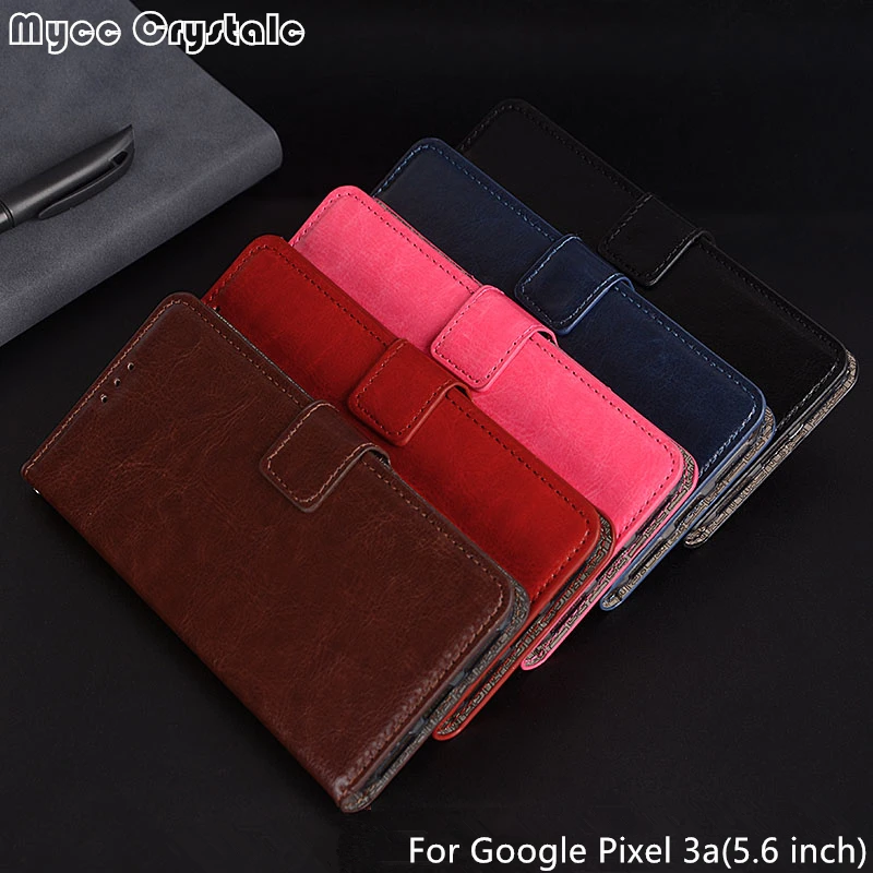 Кожаный магнитный Флип PU Чехол бумажник для Google Pixel 3a чехол G020A G020E G020F G020G G020H