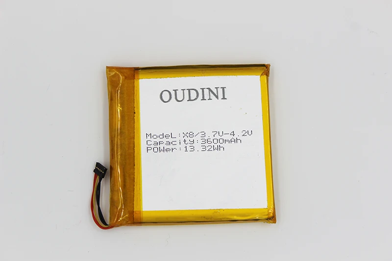 Oudini новый оригинальный заменяемый перезаряжаемый аккумулятор для Land Rover X8 3600 мАч