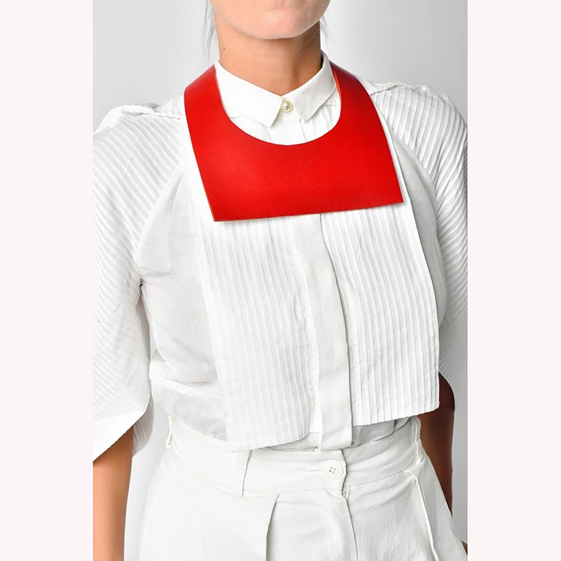 YD &amp YDBZ Новое модное колье с геометрическим воротником женское кожаное ожерелье