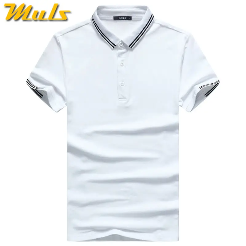 4 цвета летние классические мужские рубашки поло хлопковые Короткие Мужское