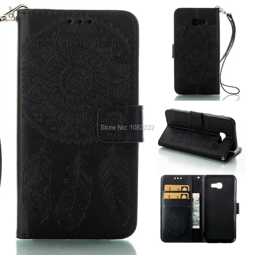 100 шт./лот новый ветер колокольчики цветочный узор PU кожаный чехол-подставка для