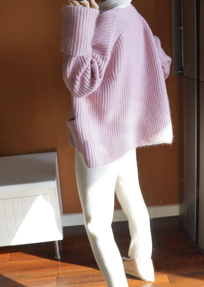Женские свитера кашемировые и шерстяные куртки женские кардиганы осенняя мода - Фото №1