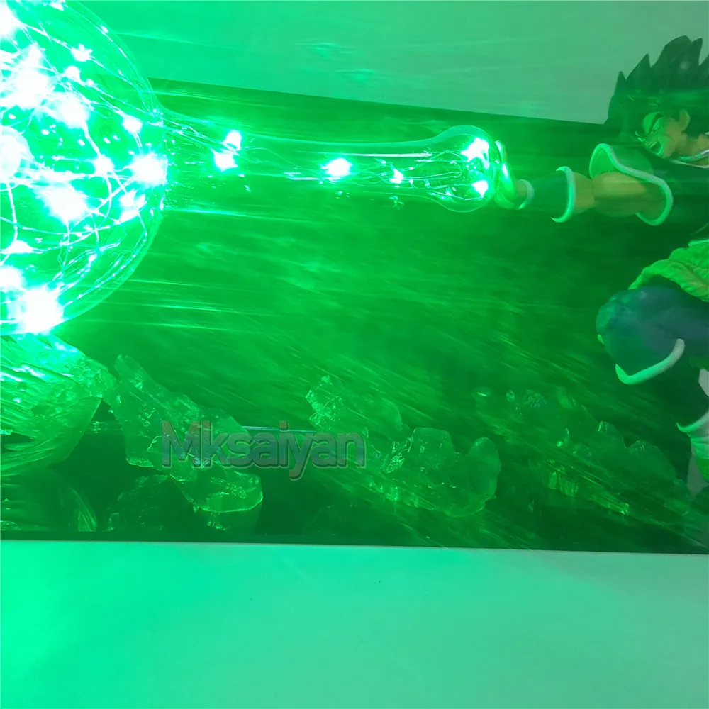 

Action Figure Dragon Ball Z Broly LED Night Light Dragon Ball Super Saiyan Broli Anime Ultimate Soldier Broly Toys for Children