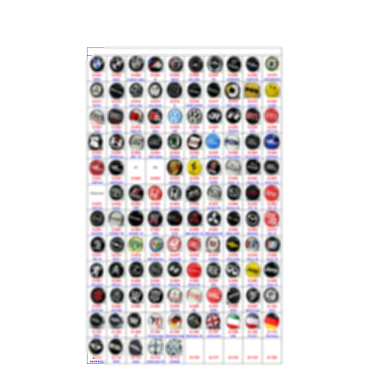 10 шт. круглый Соединительный разъем для ключей кольцо Стайлинг автомобиля