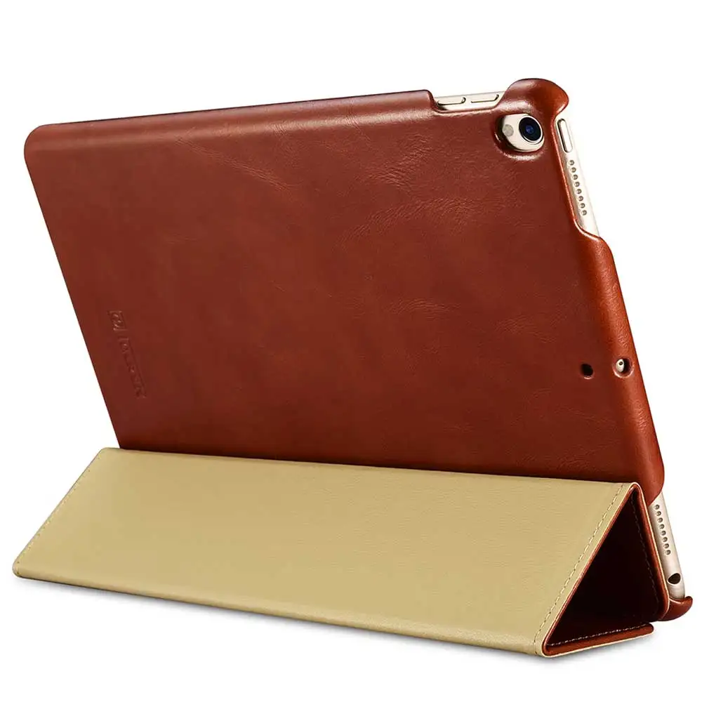 Для Apple iPad Air3 2019 чехол книжка из натуральной кожи тонкий бизнес складная