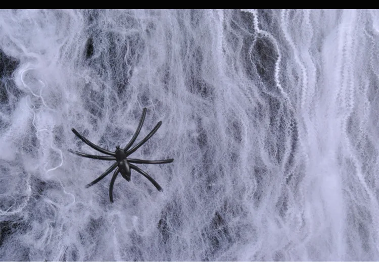 Хэллоуин дом с привидениями бар сцена КТВ декоративный реквизит паук Шелковый