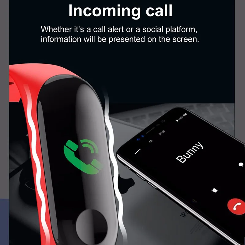 Bluetooth спортивный Смарт Браслет для измерения кровяного давления пульсометр