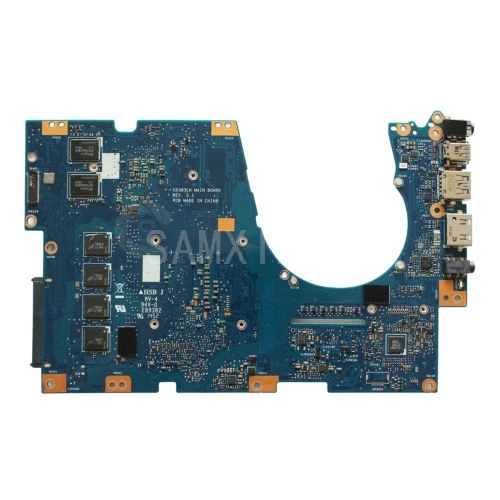 UX303LN для ASUS UX303 UX303L UX303LB UX303LN U303L Материнская плата ноутбука UX303L материнская плата REV2.0 i7-4500 Процессор GT840M 4 гб тестирование