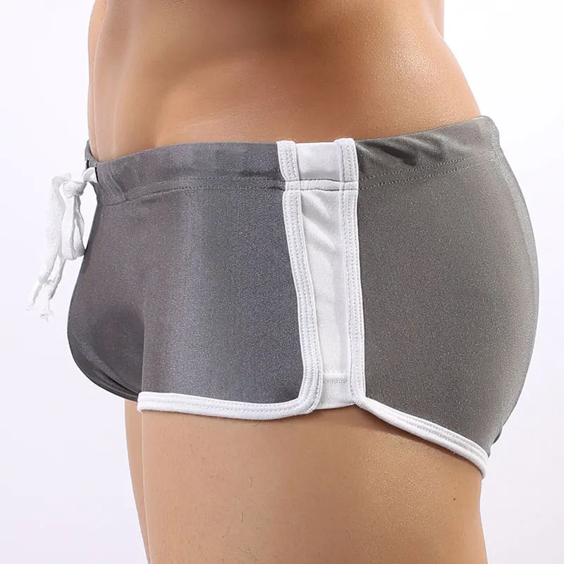 

2018 Brand Clothing New Men's Swimwear Beach Shorts Trunks Man Wear Bermuda Board Shorts Patchwork Boxers Men Bathing Swimsuit