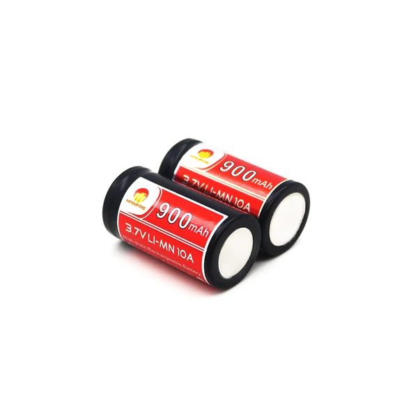 Кнопка Топ 18350 батарея Mainifire IMR 900mah 3 7 V аккумулятор литий ионный (1