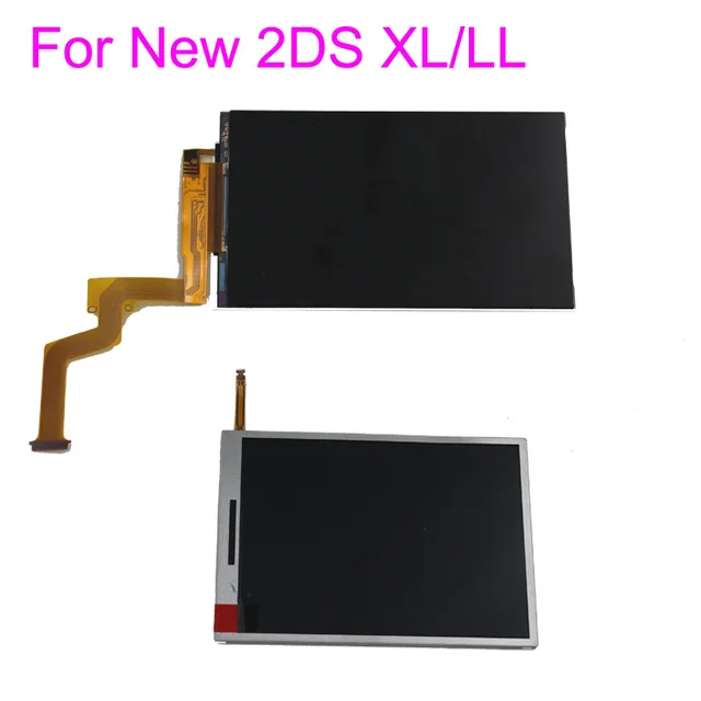 Оригинальный Верхний ЖК-экран для Nintendo NEW 2DS XL LL new2ds xl ll Нижний ЖК-дисплей запасные