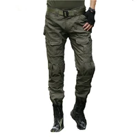 men military swat combat tactical pants camo cargo pants mens airsoft paintball slim casual camouflage cargo long trousers