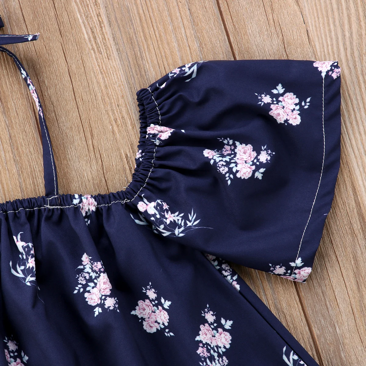 2018 new Toddler Kids Baby Girl Short Sleeve Flower Dress Sundress Outfits Clothes fashion sweet lovely summer print CH | Детская одежда