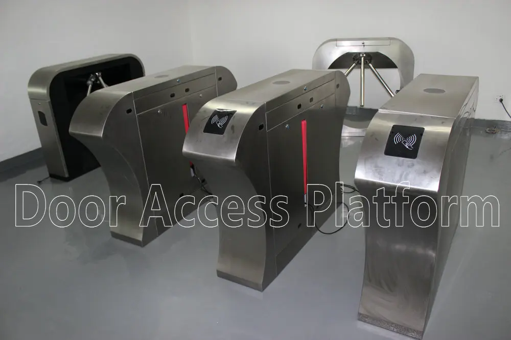 3 шт. высококачественных плоских барьерных ворот вращающиеся турникеты