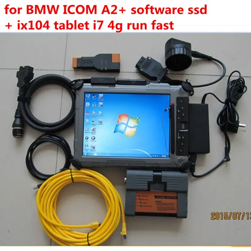 Новое оборудование для диагностики и программирования BMW ICOM A2 + B C с i7 планшет IX104