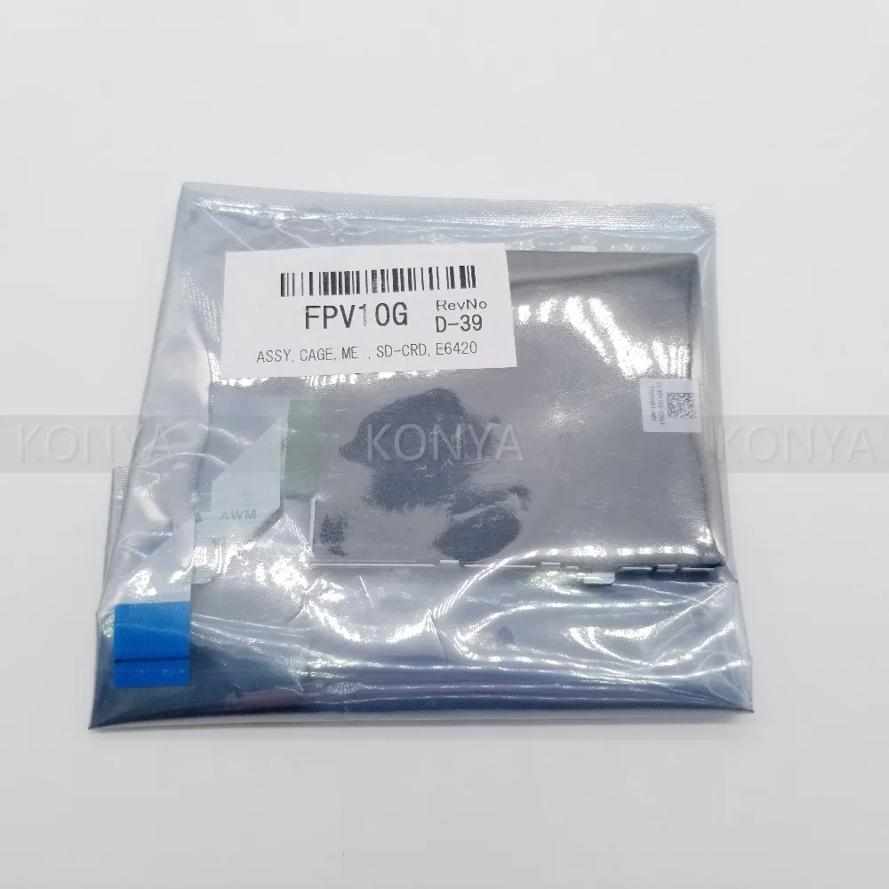 Новинка оригинальный кард ридер для смарт карт Dell Latitude E6420 PV10G 0PV10G|Компьютерные кабели и разъемы| |