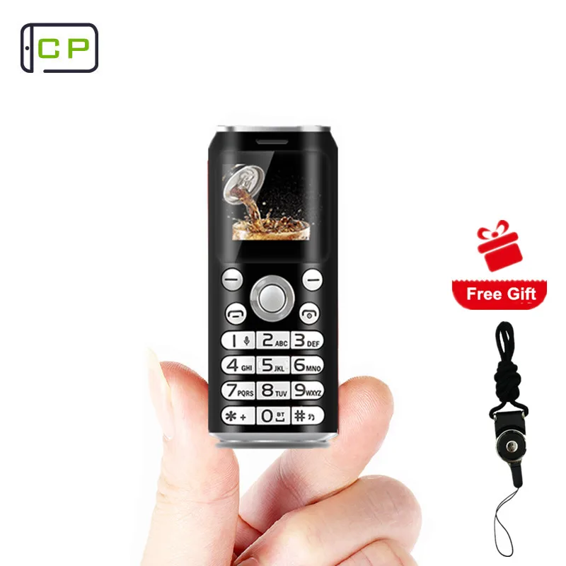 Оригинальный SATREND K8 мини палец Размеры мобильный телефон Fsmart Dual Sim маленький Кола
