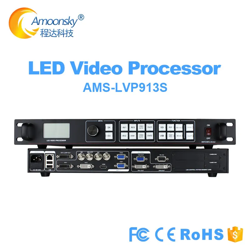 Полноцветный светодиодный контроллер экрана LVP913S как vdwall lvp605s новый дизайн