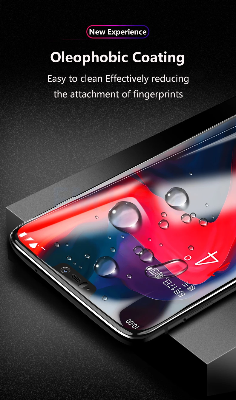 FM. HGQ полное закаленное стекло для Oneplus 6T 6 5T 5 Защита экрана 9H анти Blu-Ray закаленное стекло для Oneplus6t 6 5t 5 стекло