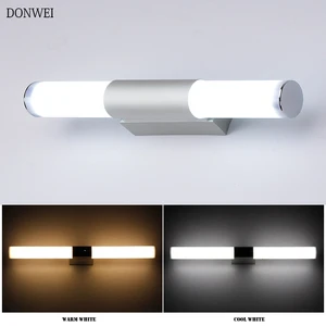 Светодиодный настенный светильник DONWEI, ламсветильник для зеркала в простом стиле, украшение для дома, ванной, гардеробной, кухни, AC85-265V, 12 Вт, 16 Вт, 22 Вт