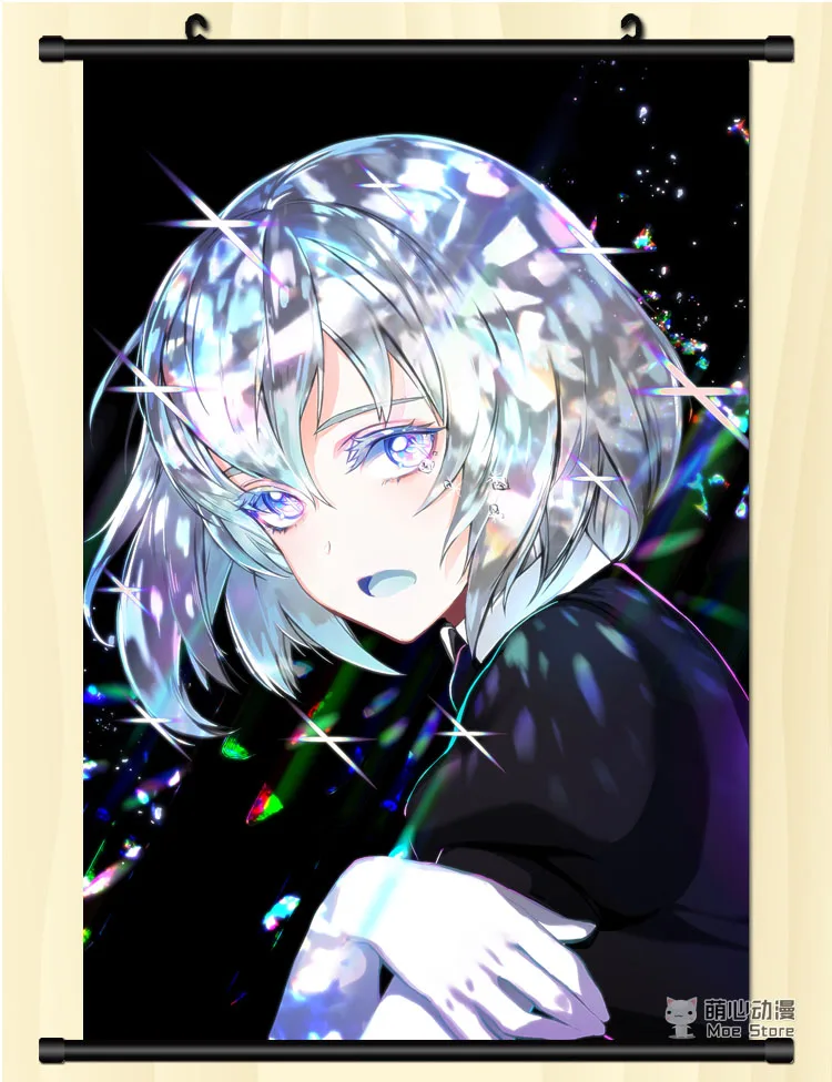 (40*60 см) блестящие пластиковые наклейки на стену аниме вокруг плакаты Настенная