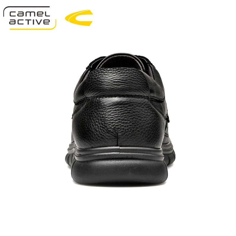 Camel Active/Новинка; мужская повседневная обувь; классическая модная мужская обувь на плоской подошве со шнуровкой; Цвет черный, коричневый; удобные кроссовки из натуральной кожи; обувь