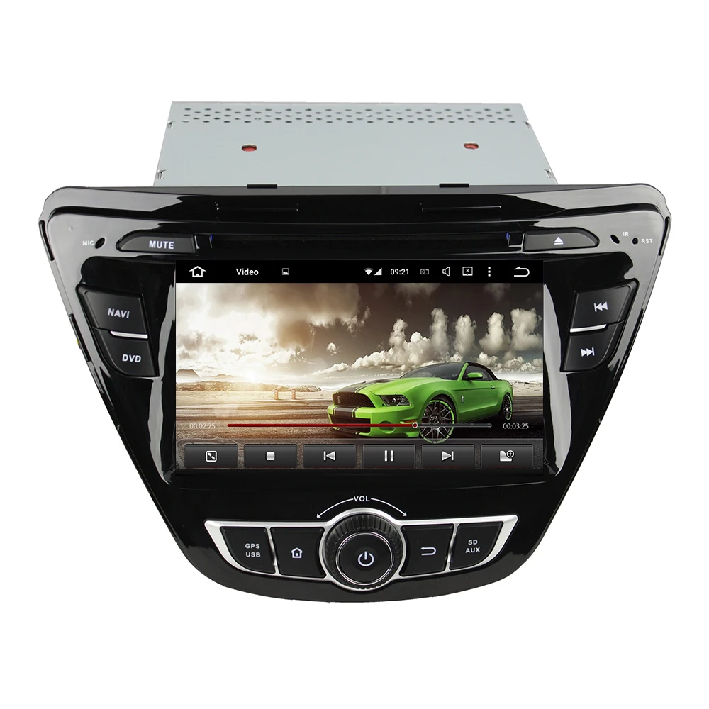 KLYDE 8 ядер 32 Гб 7 &quot2 Din Android 0 Автомобильный мультимедийный плеер для Hyundai Elantra 2014