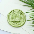 Набор штампов для снежного леса, подарочная печать, рождественское восковое уплотнение, восковое уплотнение, восковое уплотнение для свадебных приглашений, WS3787