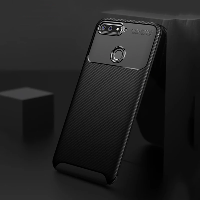 Ikrsses чехол для Huawei Honor 7a Чехол класса люкс из углеродного волокна ультра тонкий