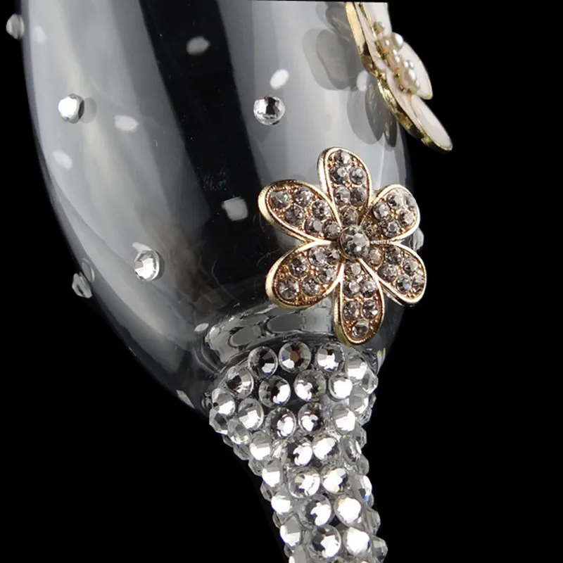 Роскошные креативные подарки ручной работы 2 шт./компл. Свадебные очки для декора