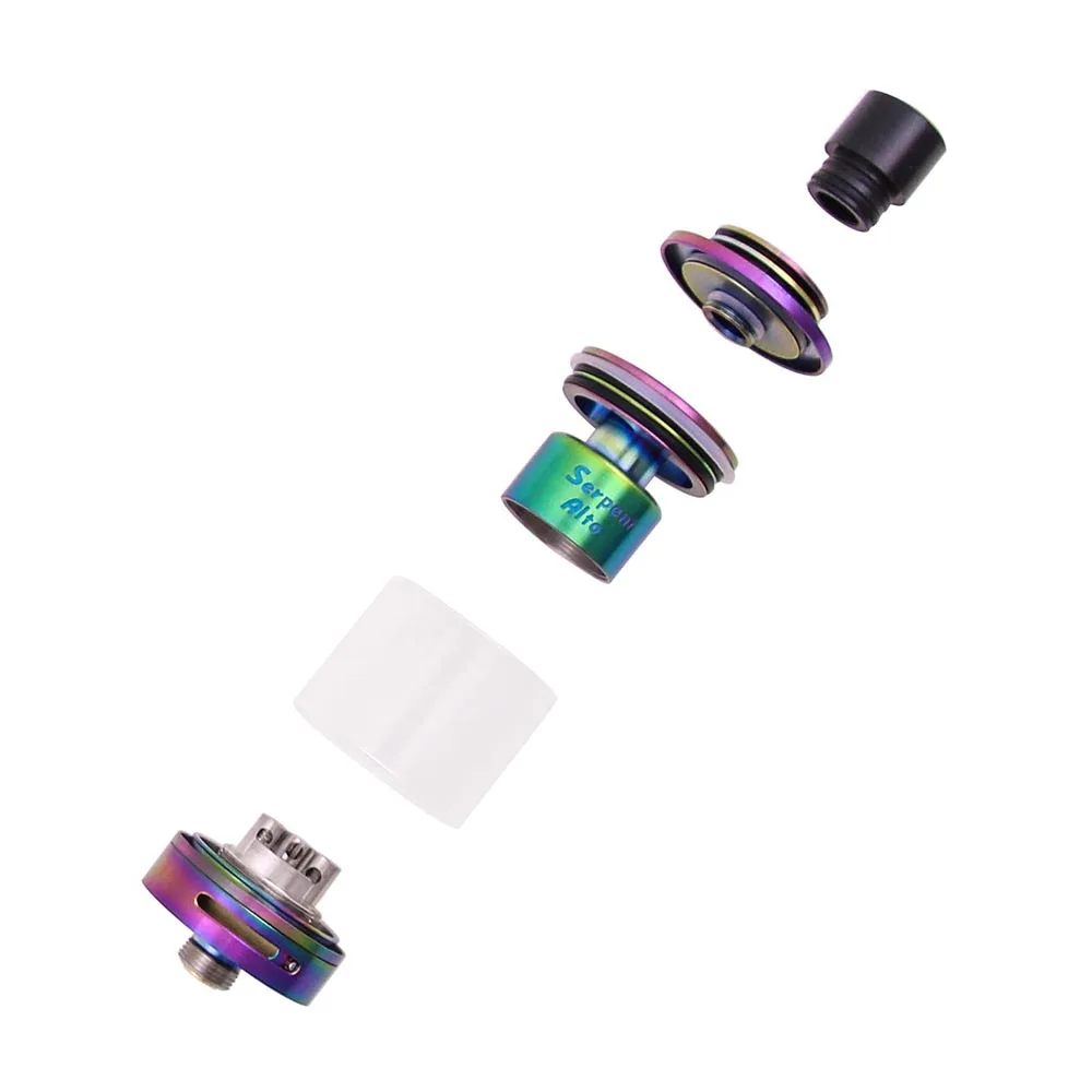 Оригинальный змей wotofo alto RTA Tank 22 мм с одной катушкой Vape 2 5 мл емкости Атомайзеры