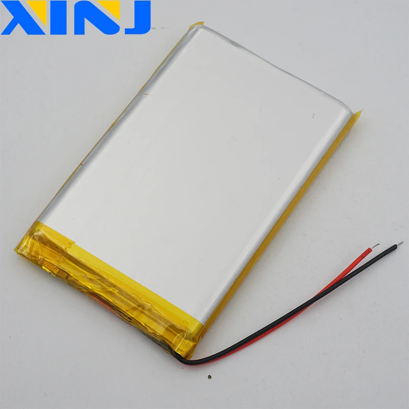 XINJ 3 7 В 6000 мАч литий полимерный аккумулятор lipo cell 906090 для GPS PSP PS5 ipod PAD MID