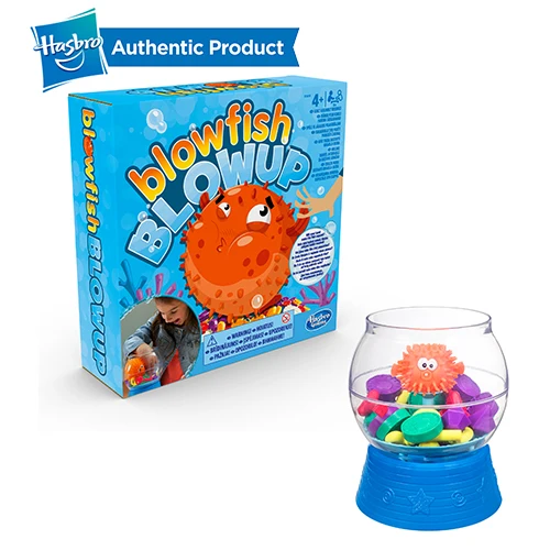 E3255-BLOWUP Hasbro Blowfish Blowup игра для детей в возрасте 4 лет и выше хорошо для детей, чтобы узнать и играть помочь улучшить сотрудничество способность дошкольного - Цвет: E3255-BLOWUP
