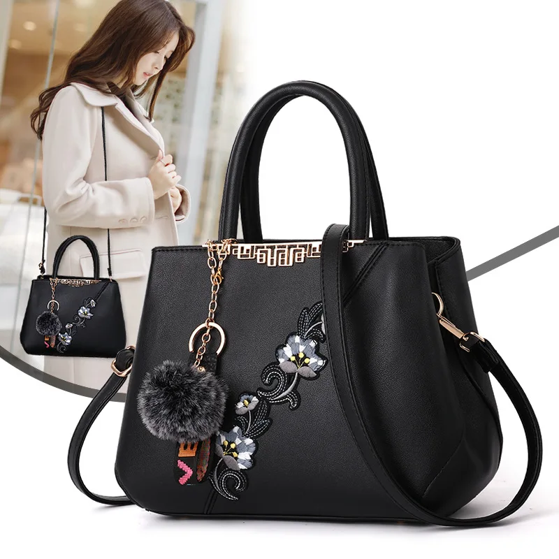 2019 New Brand Women Leather Handbags Famous Fashion Shoulder Bags Female Luxury Designer Crossbody Purses Bolsas lp9381-1 | Багаж и сумки