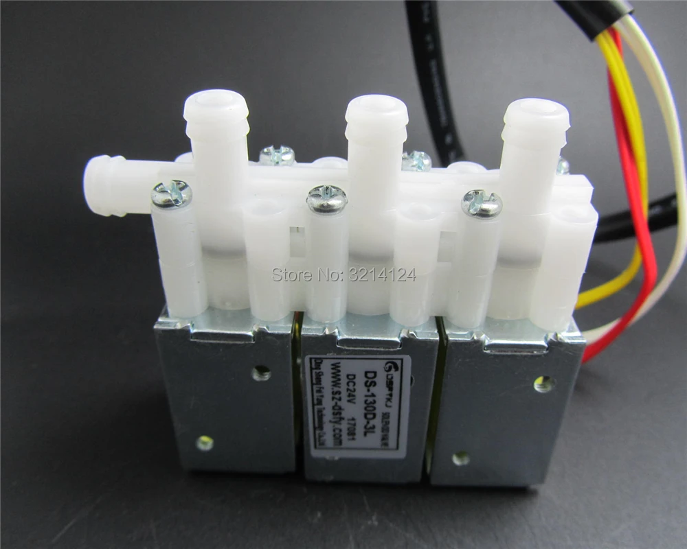 1 шт. Бесплатная ShippingDS 130D 3L DC12V DC24V тандемный клапан серии valveThree p|Пневматические