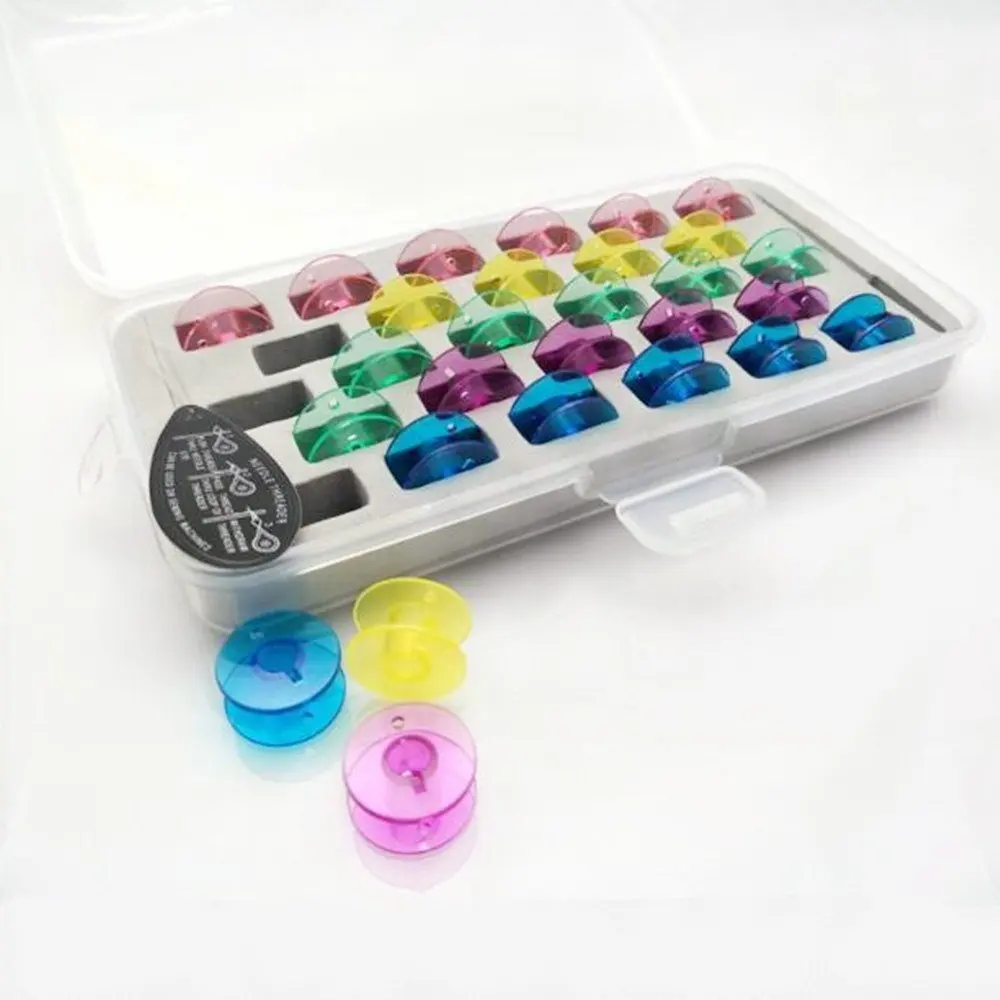 Коробка для бобин Органайзер с 28 бобины резьбой 1 шт. Игла DIY Threader AA7413 | Дом и сад