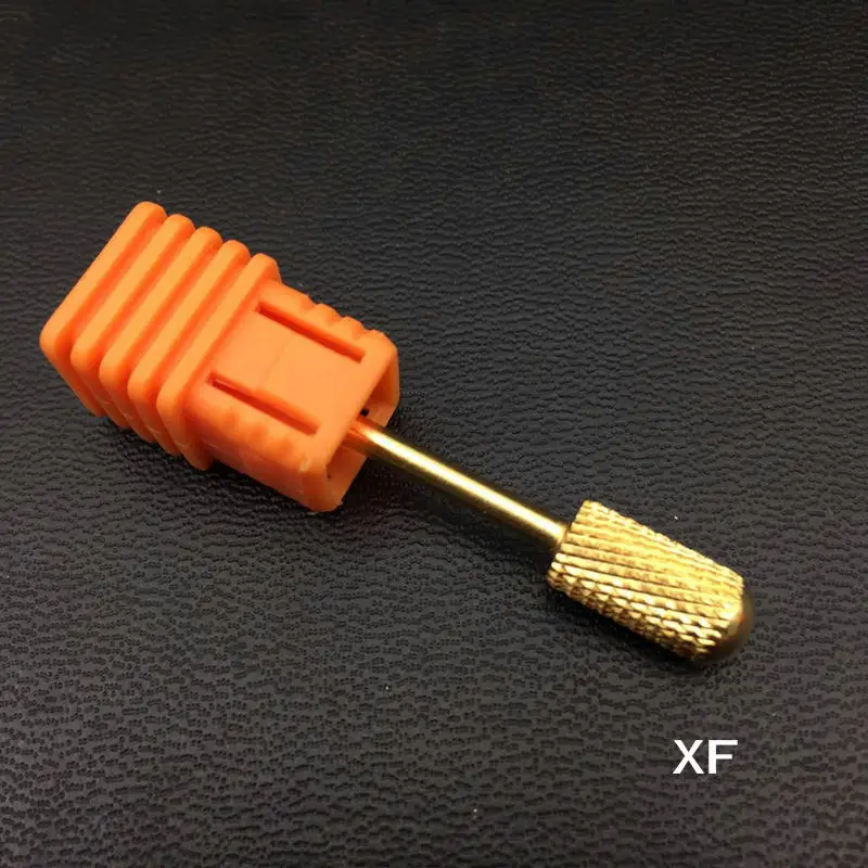 Carbide 4-XF(10pcs) 10 шт./компл. Керамические фрезерные маникюрные станки карбидные сверла для ногтей керамические твердосплавные фрезы инструменты для ногтей - Цвет: Carbide 4-XF(10pcs)
