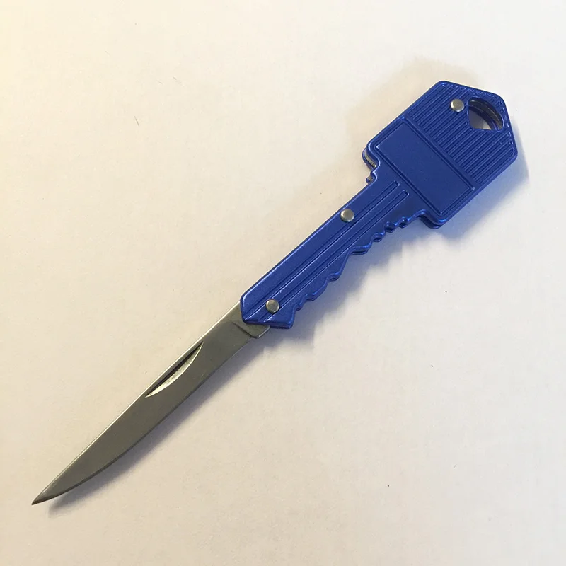 Карманный складной мини-нож для ключей BGT с цепочкой лезвием из нержавеющей стали