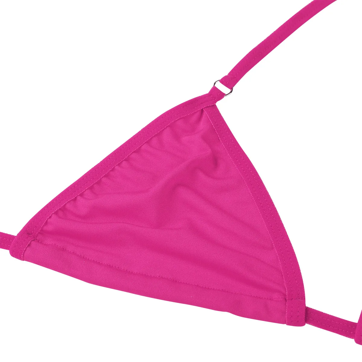 TiaoBug Women Sexy Lingerie Set Halter Mini Micro Bikini Bra Tops with G Strings Thong Briefs Tanga Underwear Swimsuit Beachwear