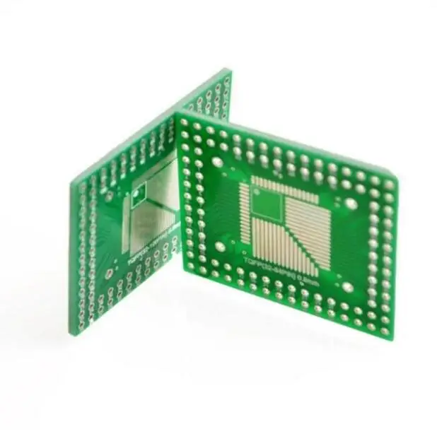 5 шт./лот FQFP TQFP 32 44 64 80 100 LQF SMD поворотный dip 0 5/0 8 мм адаптер | Компьютеры и офис