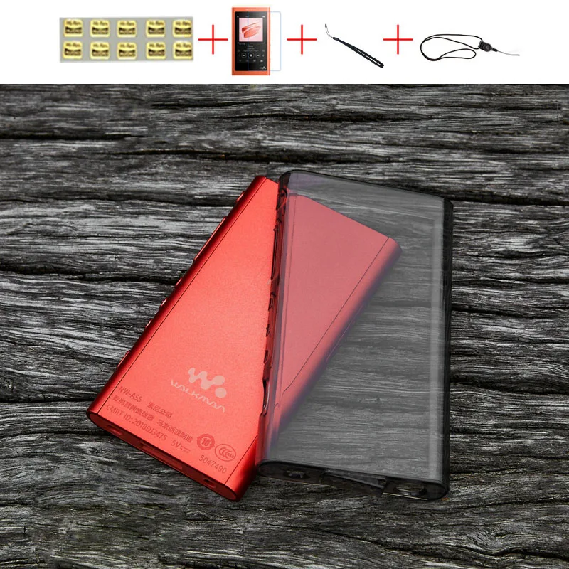Мягкий прозрачный чехол из ТПУ с кристаллами для Sony Walkman NW A55HN A56HN A57HN A50 A55 A56 A57