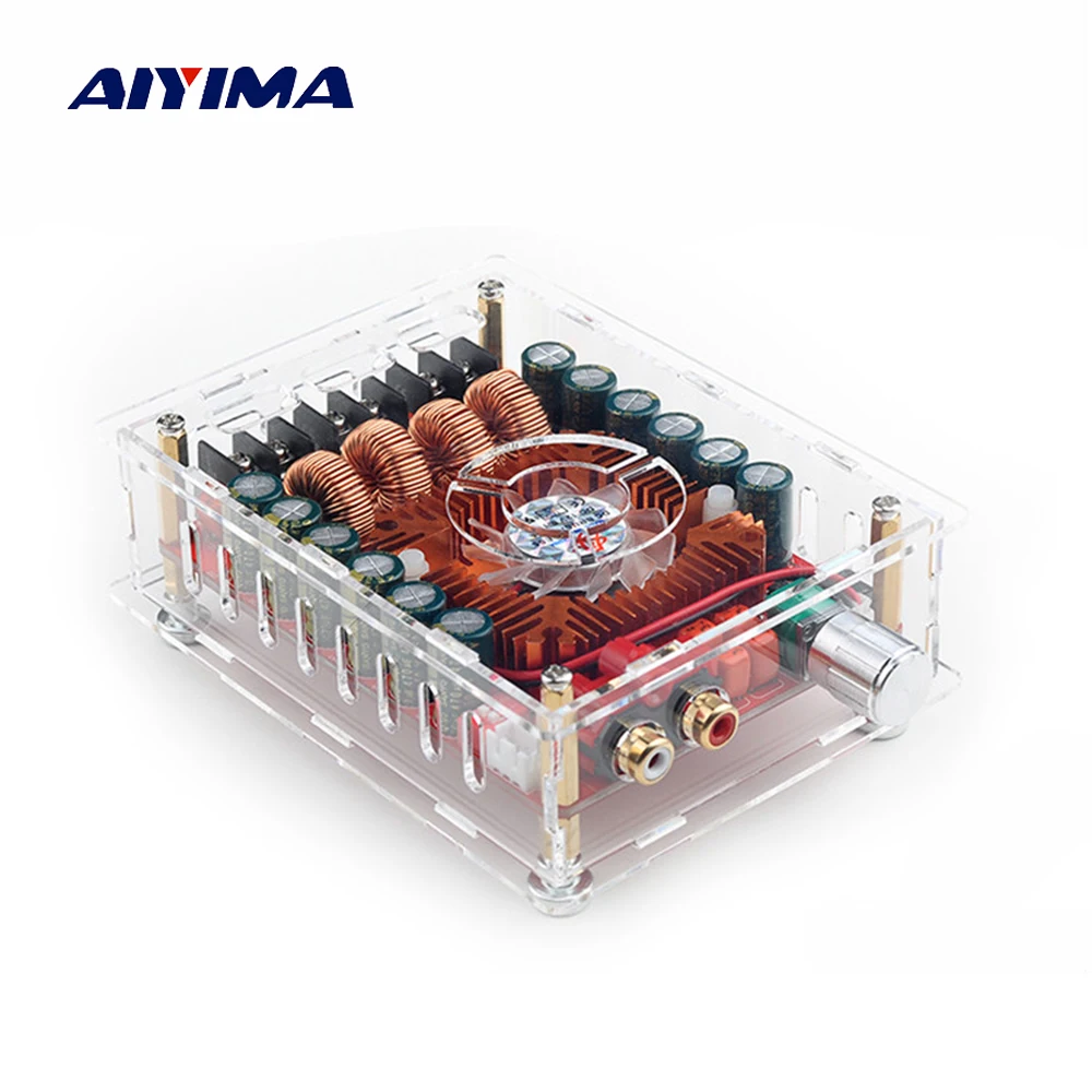 Aiyima 160 Вт * 2 TDA7498E цифровой усилитель двухканальный стерео аудио усилители