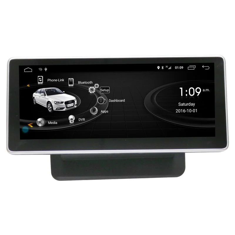 Автомобильный мультимедийный плеер 4G+ 64G Android 8,1 10,25 дюймов экран для Audi Q7 2006- Wifi BT Радио Стерео тире gps navifation