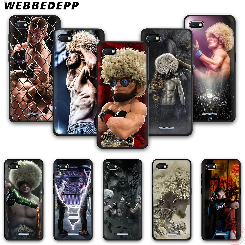 WEBBEDEPP Habib Nurmagomedov TPU Phone Case for Redmi Note 6Pro 7Pro 4A 4X 5 5A 6A 8A 7 S2 note 8 |