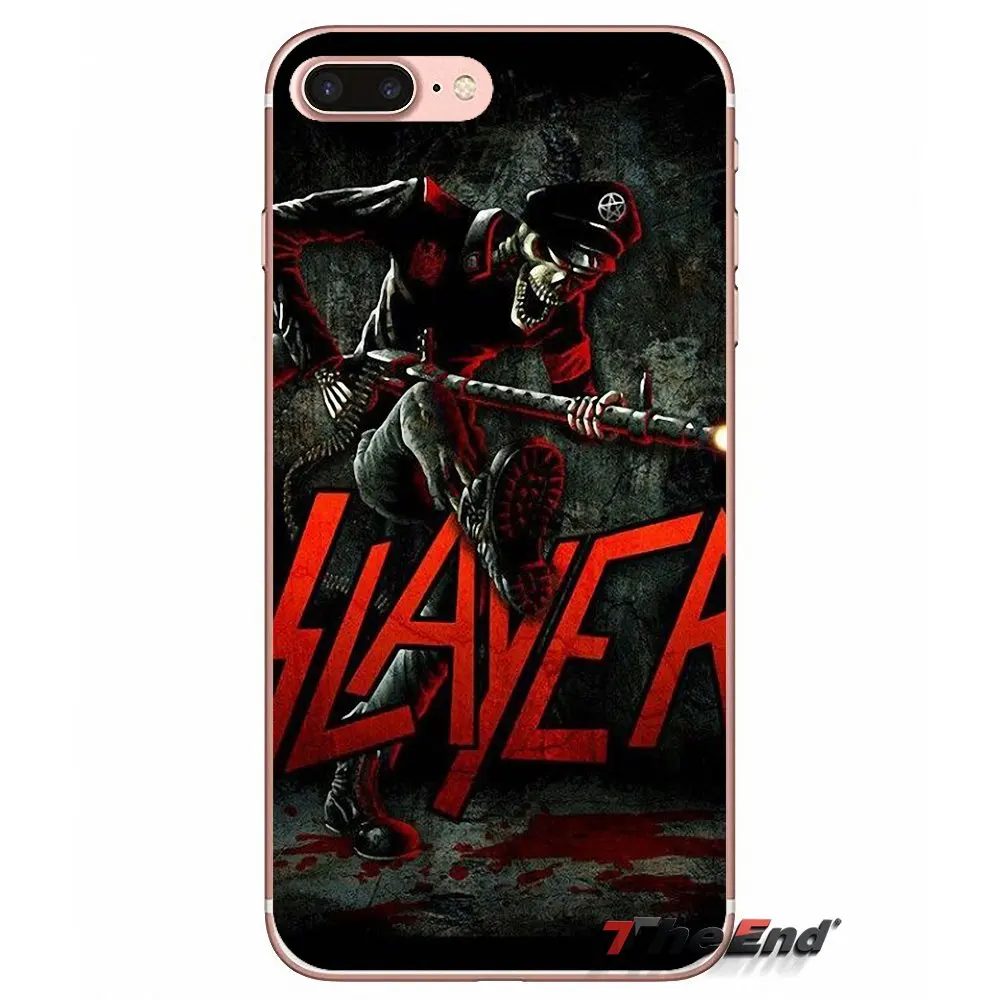 Контактная группа Slayer Логотип силиконовый чехол для телефона сумка HTC U11 One M7 M8 A9 M10