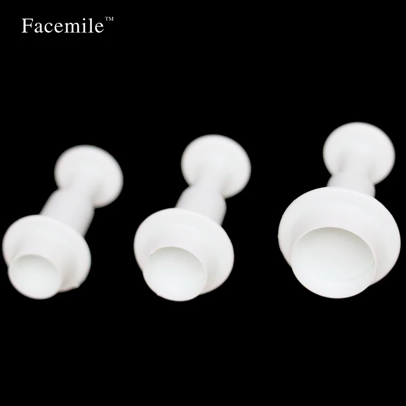 Пластиковая круглая форма Рождественский резак для печенья украшения подарков